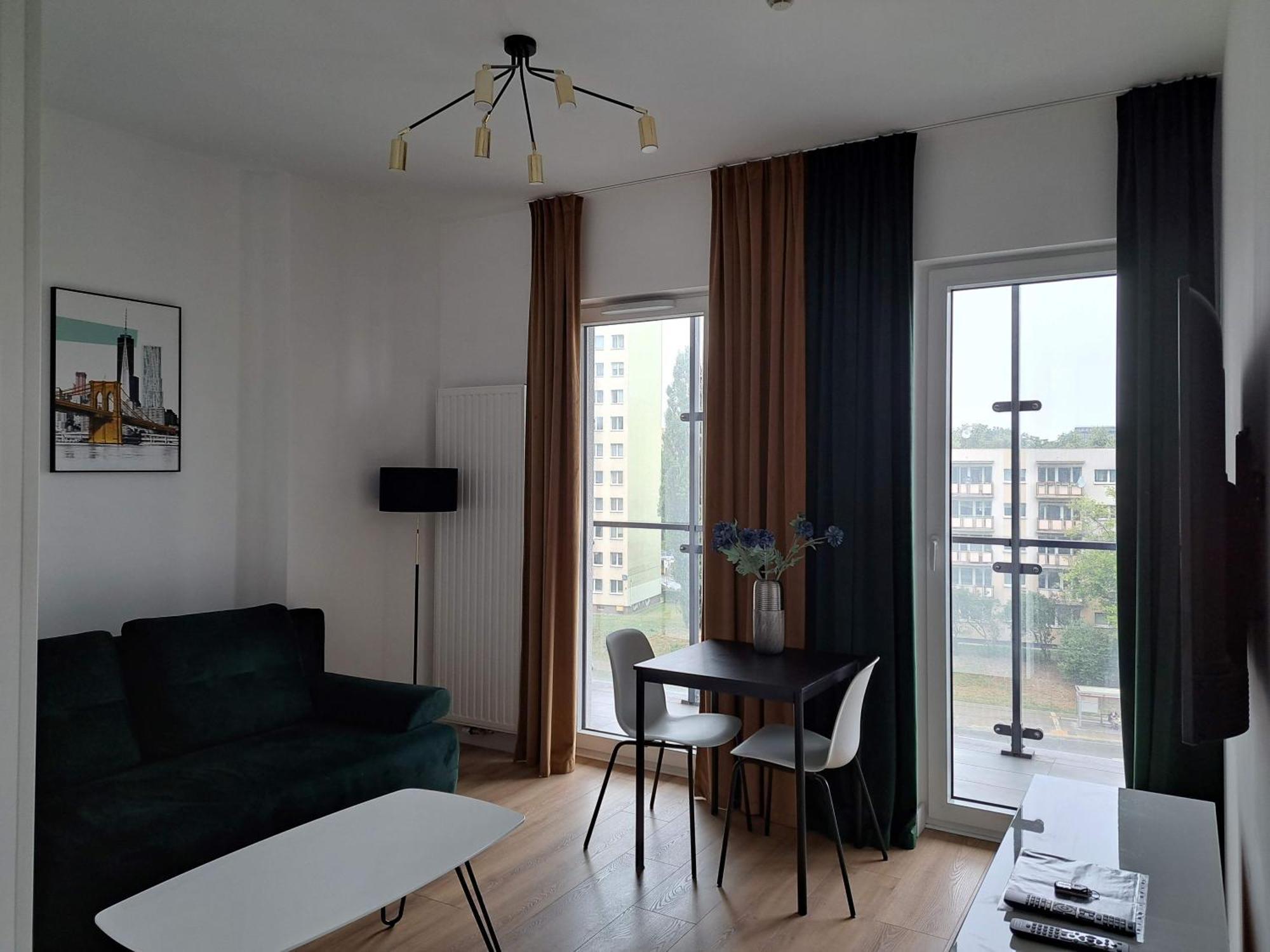 Apartamenty Wola Tower Warschau Exterior foto