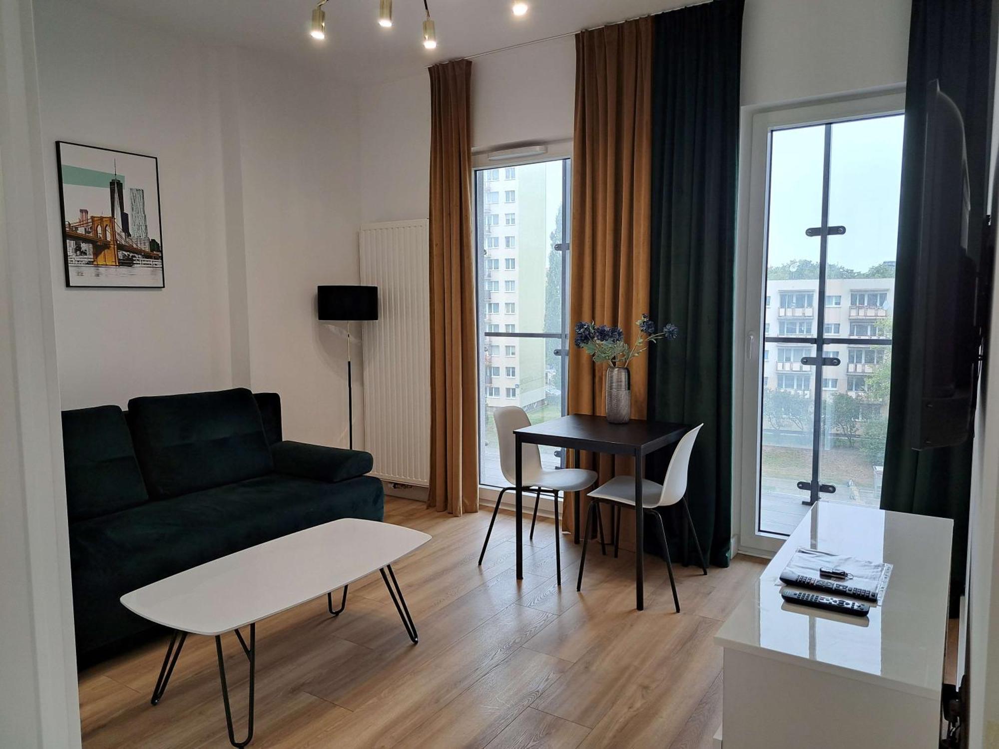 Apartamenty Wola Tower Warschau Exterior foto