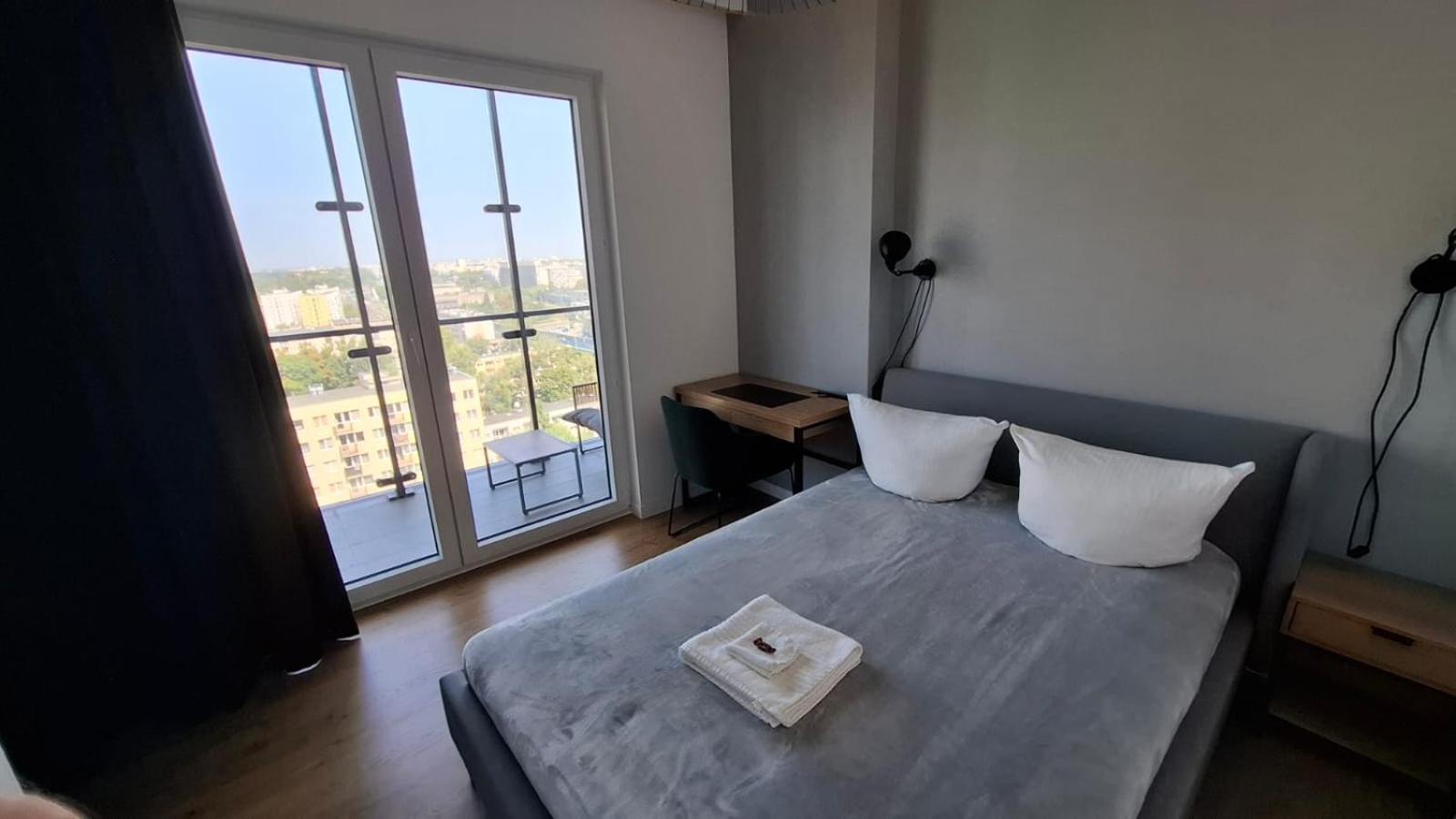 Apartamenty Wola Tower Warschau Exterior foto